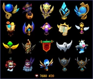 conta gold 1, vayne ladra+ 230 skins todos os champs. - League of Legends LOL