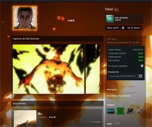 CONTA STEAM 18 ANOS COM LEVEL 111 - Outros