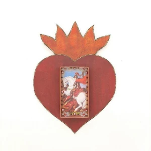 Sagrado Coração São Jorgr - Artesanato e Personalizados