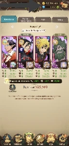7ds/The Seven Deadly Sins Grand Cross 11KK C.C, 2285 D.T