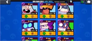 Brawl Stars Conta Nível 150