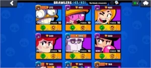 Brawl Stars Conta Nível 150
