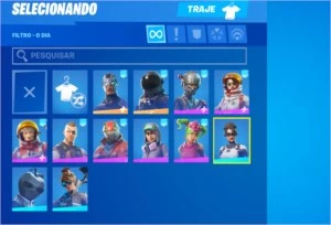 Conta Season 8 Fortnite NFA