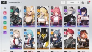 Chaos Zero Nightmare Haru + arma da Haru/Chizuru