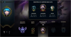 Conta d4 lol - League of Legends