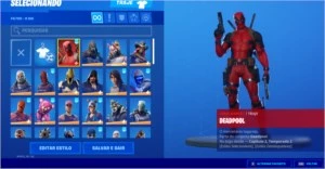 Conta fortnite Elfo+Minty e STW