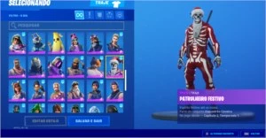 Conta fortnite Elfo+Minty e STW