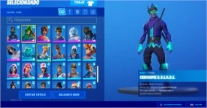 Conta fortnite Elfo+Minty e STW