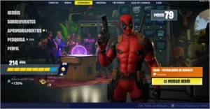Conta fortnite Elfo+Minty e STW
