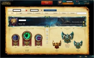 Conta LOL Platina S4/S5 - 64 champ, 27 skins 4 pag runa - League of Legends