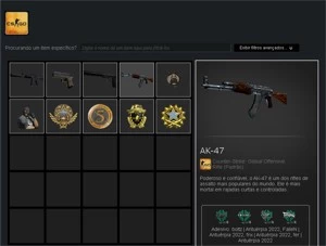 Conta Global Level 15gc - Counter Strike CS