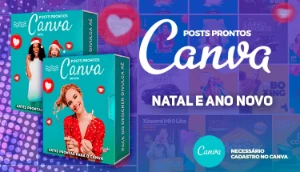 Super Pack Artes CANVA Natal Ano Novo 2024 100+70+Brindes