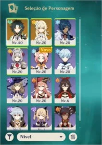 CONTA REROLL XIAO AR16 (AMERICA) - Genshin Impact