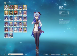 Conta de Genshin Impact Rank 47