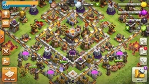 cv 11 full casal 49 rainha 46 rei - Clash of Clans