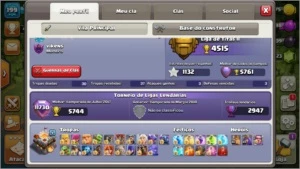 cv 11 full casal 49 rainha 46 rei - Clash of Clans