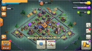 cv 11 full casal 49 rainha 46 rei - Clash of Clans