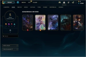 CONTA SKIN ULTIMATE BARATO PRA VENDER LOGO - League of Legends LOL