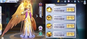 Conta A91 Lvl 70, Todos SS EX S, Reparos 99%, Vontade top - Saint Seiya Awakening SSA