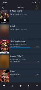 Vendo conta steam com Dota 2 /CS 2 , Hades e 15 reais .