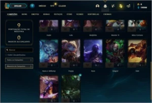 Conta Platina 4 com 22 Champs e Email não confirmado ! - League of Legends LOL