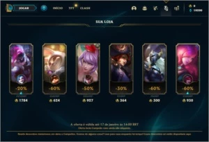 Conta Platina 4 com 22 Champs e Email não confirmado ! - League of Legends LOL
