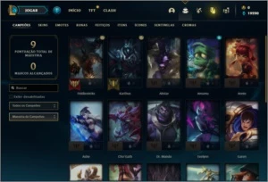 Conta Platina 4 com 22 Champs e Email não confirmado ! - League of Legends LOL