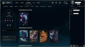 Vendo conta Bronze III - League of Legends LOL