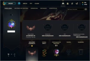 Conta Bronze 3 com 25 Champs e 17 Skins + 500 RP - League of Legends LOL