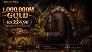 🪙 1 Milhão De Gold — Azeroth Forge - Blizzard