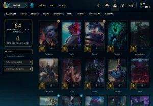 Conta Platina 4 | 70% Win - Lol (League Of Legends) Elomoon