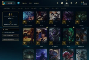 Conta Platina 4 | 70% Win - Lol (League Of Legends) Elomoon