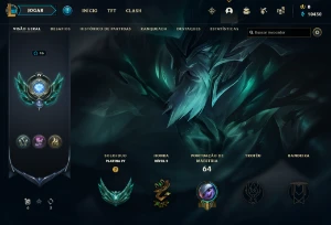 Conta Platina 4 | 70% Win - Lol (League Of Legends) Elomoon