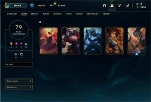 conta lol platina 4 - League of Legends