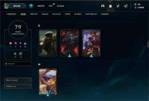 conta lol platina 4 - League of Legends