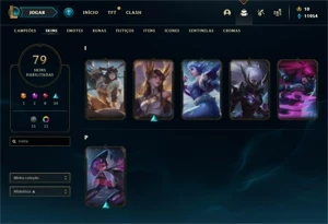 conta lol platina 4 - League of Legends