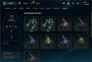 conta lol platina 4 - League of Legends