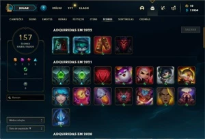 conta lol platina 4 - League of Legends