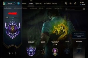 Conta d1 perfeita. - League of Legends LOL