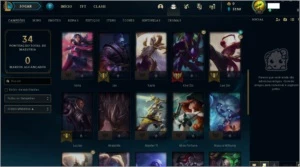 Conta lol platina 4 - League of Legends