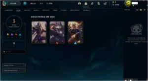 Conta lol platina 4 - League of Legends