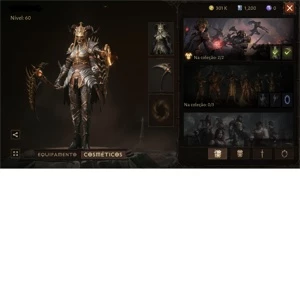 ☯Conta Necro lvl 60 DIABLO IMMORTAL + email ✡ - Blizzard