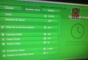 conta roblox dono unico