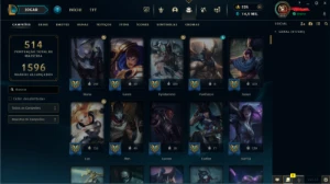 Conta De Lol - 200 Skins, 3 Ultimate+ - Level 625 - League of Legends