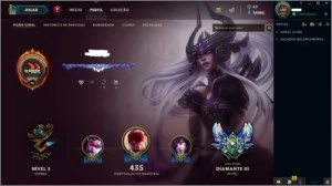 Conta diamond IV com mais de 400 skins - League of Legends LOL