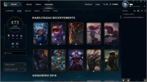 Conta diamond IV com mais de 400 skins - League of Legends LOL