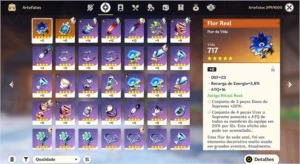 RA 35 MONA + KEQING + BENÇÃO + 100% BANNER - Genshin Impact