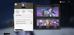 Conta Honkai Star Rail nível 20 com Arlan, Pela, Hook Sampo - Outros