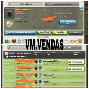 CLÃ NÍVEL 15 - Clash of Clans