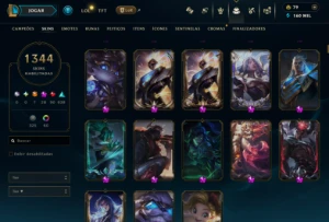 Conta Lol, 1344 Skins, Skins Raras Tft, Desde 2013 - League of Legends